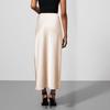 Stylish And Elegant Silky Satin Midi Skirt, Versatile, Slimming And Flowing Bodycon Maxi Skirt For Women.