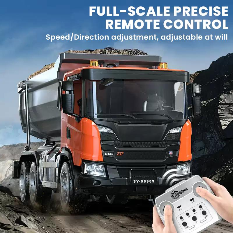 Double E E593 G540 RC Dumper Truck Tractor 2.4G RC Remote Control Car engineering vehicle Electric toys for boys children Gifts