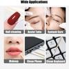 100Pcs 7cm/2.75inch Long Double Pointed Tip Cotton Swabs with Wooden Sticks Cleaning Swabs Buds Cosmetic Tipped Applicator for Makeup Eyebrow Tattoo