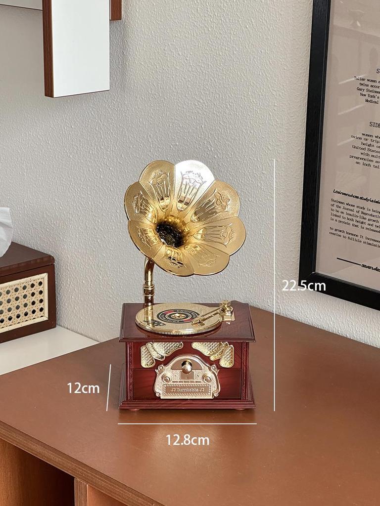 Retro Vinyl Record Wall & Desk Clock for Living Room or Office Decoration