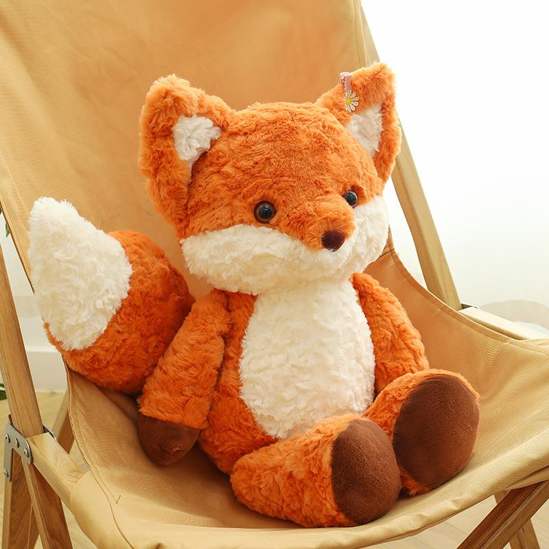 Paopau Fox Doll Doll Sleeping Pillow Plush Toy Birthday Gift Scissors Machine Redemption