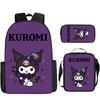 3D Animation Three-Piece Yugui Dog Cartoon Primary And Secondary School Students Schoolbag Children'S Backpack