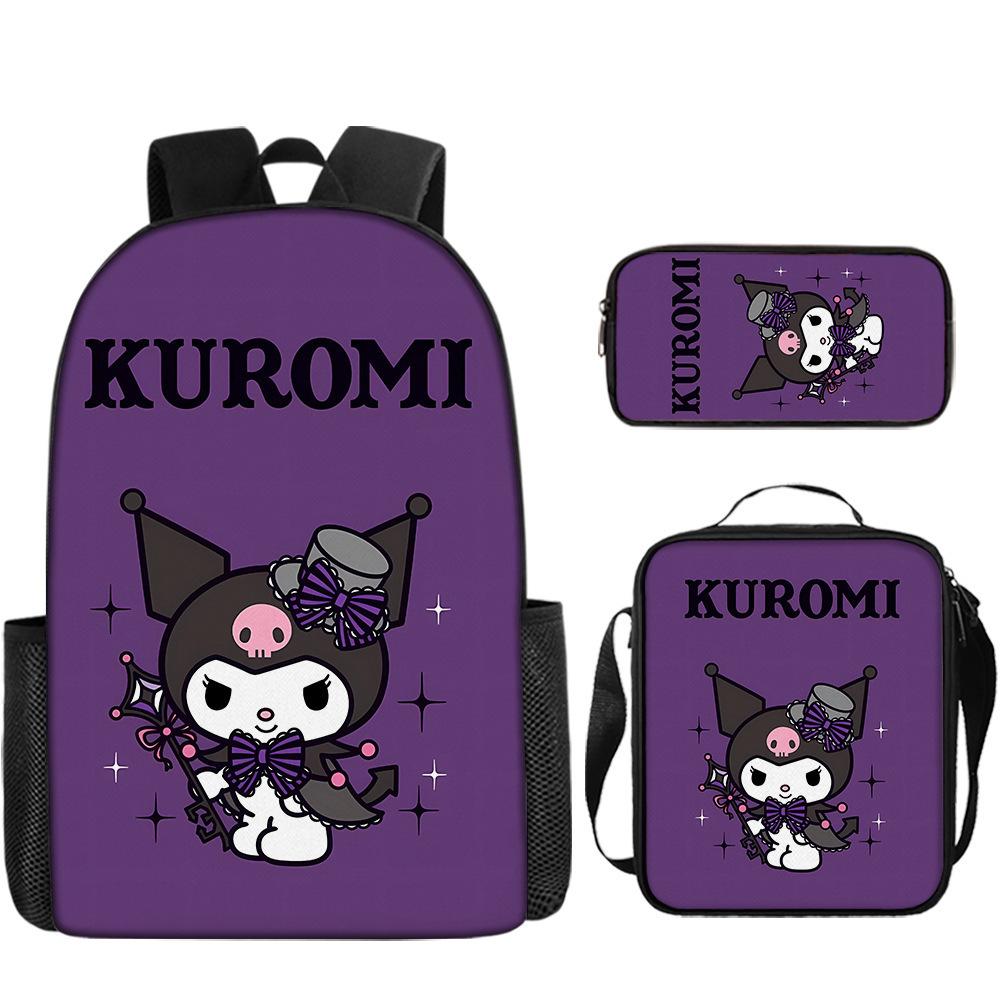 3D Animation Three-Piece Yugui Dog Cartoon Primary And Secondary School Students Schoolbag Children'S Backpack