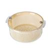 Yousheng Vegetable Fruit Washer Multi-Functional Drain Basket Fruit Tray Versatile Rotating Food Prep Tool Kitchen Accessory
