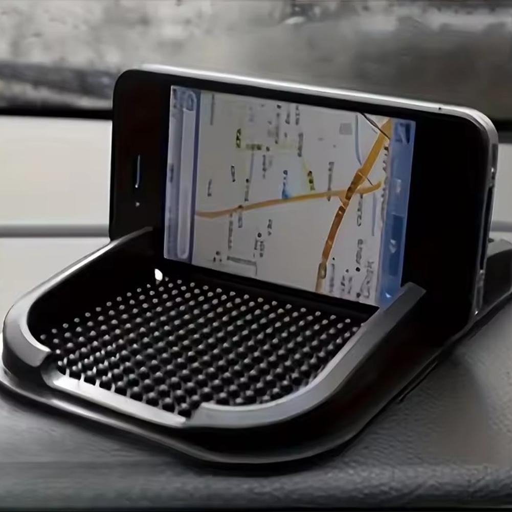 Car Phone Holder Non Slip Car Phone Mount Silicone Car Pad Mat for Various Dashboards Desk Phone Stand for Smart Phones C7P3