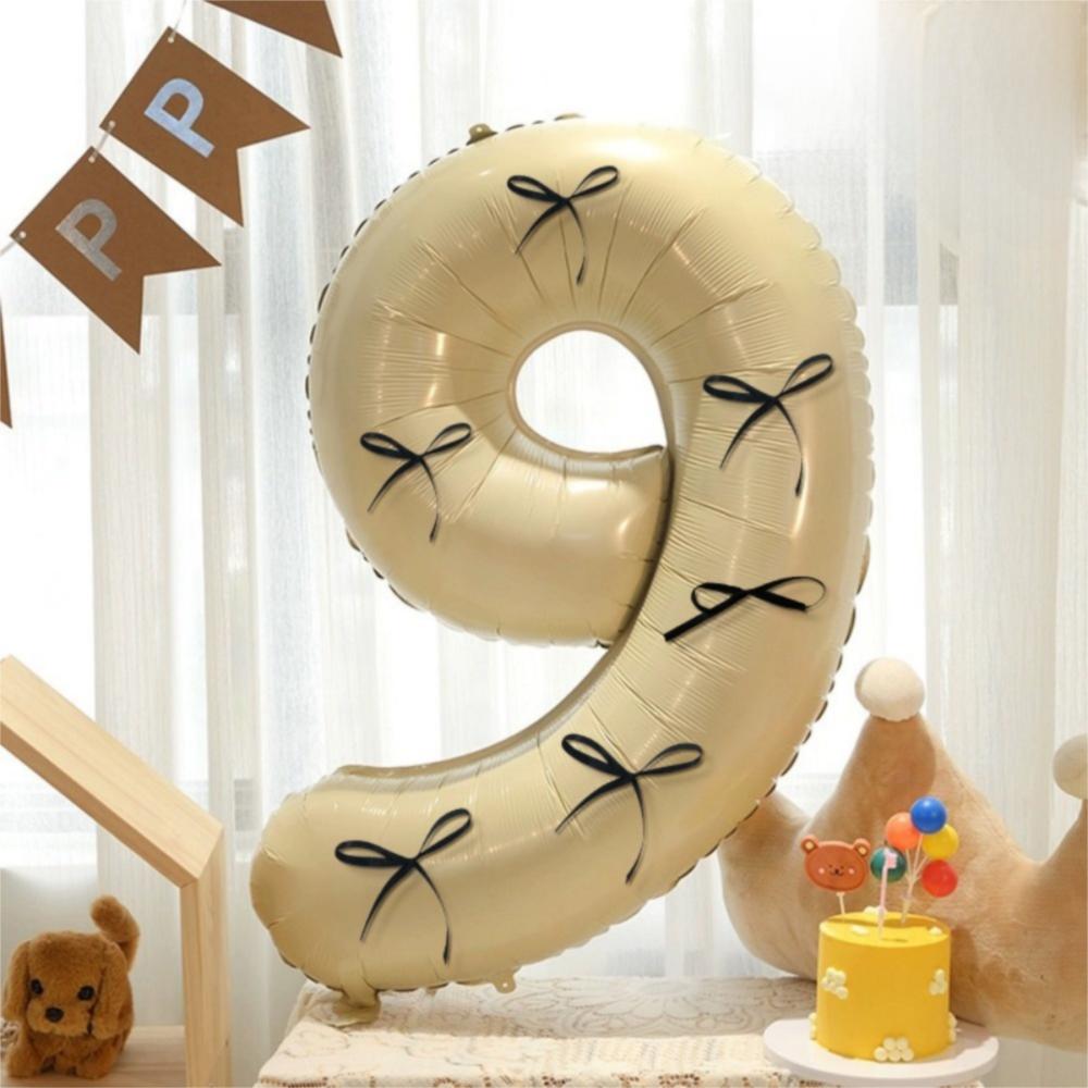 Aluminum Foil 0-9 Years Old Balloons 32inch Wedding Decorations Number Balloons  Birthday Party