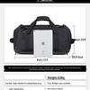 Men's Large Capacity Dry-Wet Separation Travel & Gym Bag