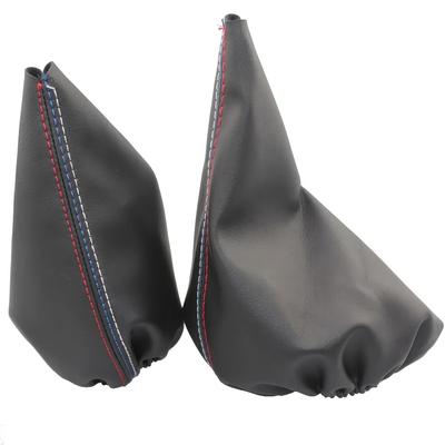 1pc Copertura Antipolvere con 1pc Manicotto Freno a Mano Superficie Liscia Copertura Protettiva Antiscivolo, Sostituzione, Adatta per Modelli Manuali E30 E36 E34 E46 Z3