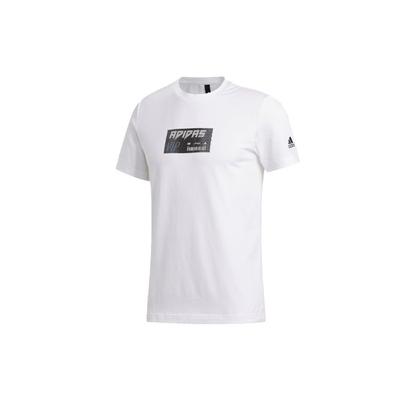 Graphic T-Shirt With Long Logo Men Tops White FT2794