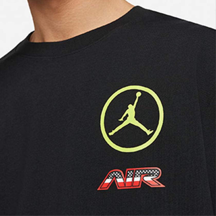 Jordan Solid Color Casual Short-Sleeve T-Shirt Men Tops Black CV2994-010