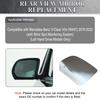 For Mercedes-Benz V-Class Vito W447 with Blind Spot Monitoring System 2016-2026 Convex Heated Rearview Mirror Glass A4478111600