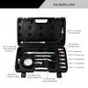 New Rapid Connected Petrol Gas Engine Cylinder Compressor Gauge Meter Test Pressure Compression Tester Leakage Diagnostic