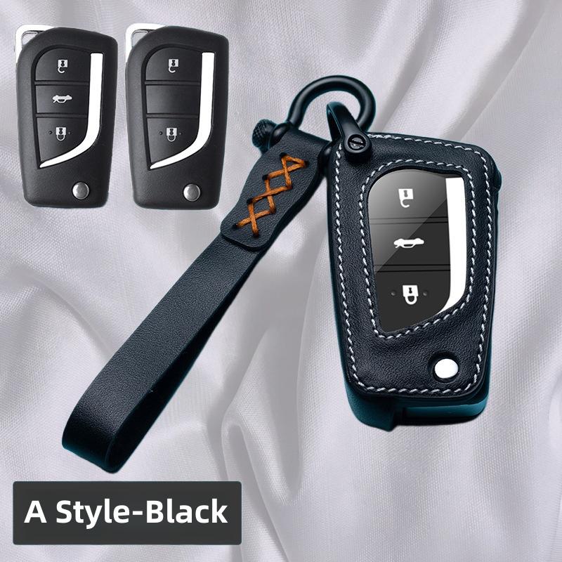 

Car Remote Key Cover Case For Toyota Camry RAV4 Forturner Hilux Auris Corolla Avensis Verso Yaris Aygo Scion TC IM Shell Fob чёрный