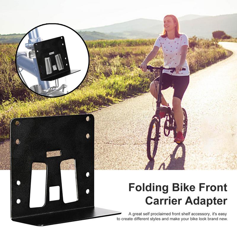 Bike Bag Adapter Front Bag Carrier Block Adapter ForBrompton Bike Folding Sbag Basket Bicycle Bag Cycling Accessory