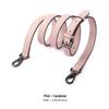 Adjustable Genuine Leather Crossbody Bag Strap - Thin Plain Weave for Women