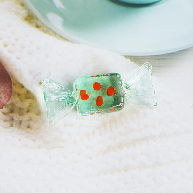 Handcrafted Glass Candy Ornament: Fruit Bowl Keepsake - Creative Holiday Gift