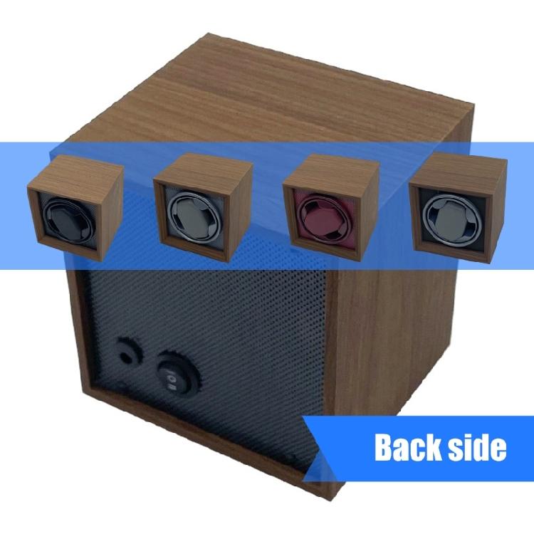 Automatic Watch Winder with Three Speed Rotation Quiet Motor Performances and Soft Cushion Interior for Watch Storage