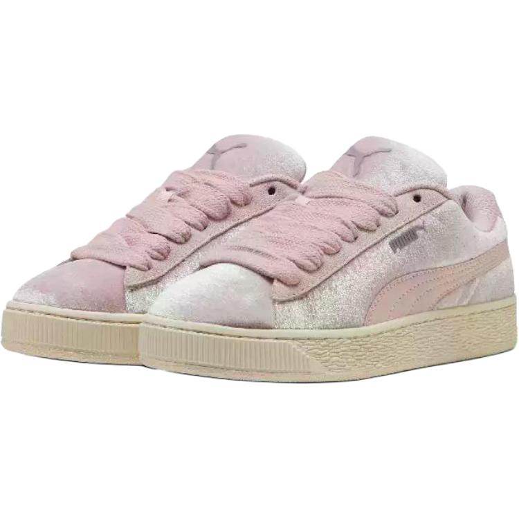 Puma Suede XL Comfortable Versatile Durable Low-Top Sneakers Women Sneakers Pink 403322-01