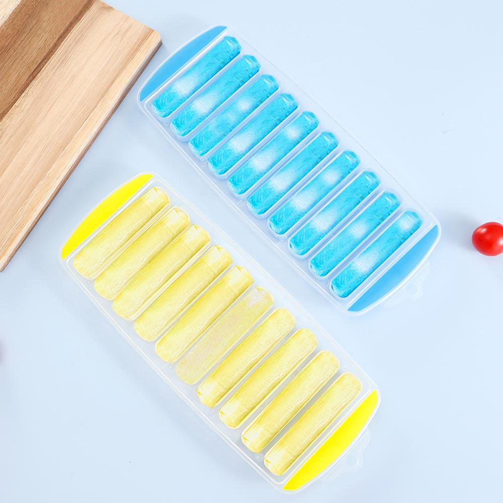 Pressbare Silikon-Eiswürfel- und Eis am Stiel-Form - Einfache Entformung, Heimischer Eiswürfelbereiter für Bars