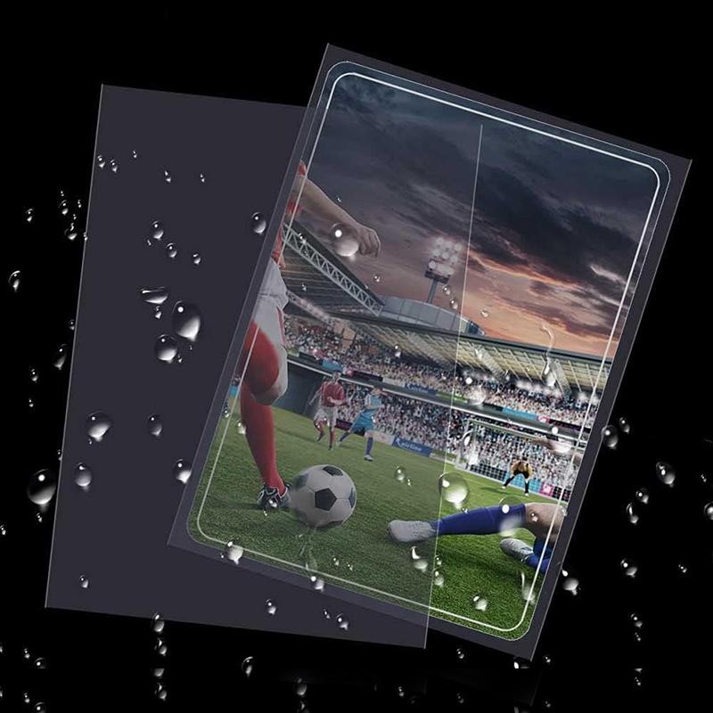 1pack(100sheets) Transparent Playing Card Cover Clear Protector Sleeve Holder for Board Game ID Folder Photo Pouch Kit TMZ