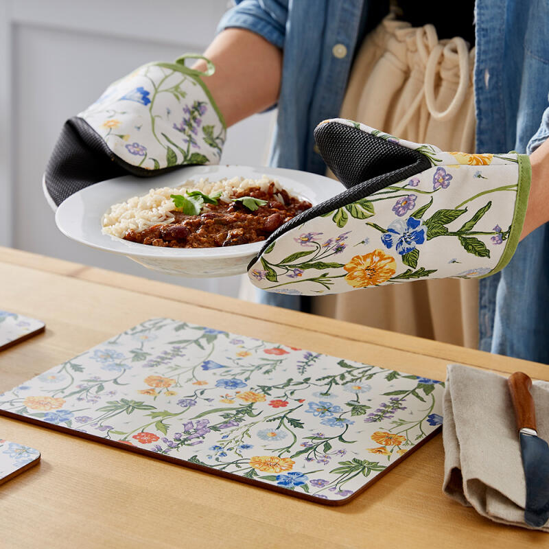 Cottage Garden Kitchen Gloves Oven Gloves Kitchen Gloves - Cottage Garden