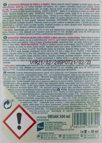 Sanytol Disinfectant Laundry Additive White Flowers 500 1 Pc