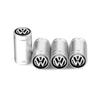 Cup Holders Badge Car Wheel Valve Caps Tire Dust Cover 3D Metal Auto Valve For Volkswagen VW Jetta MK4 TSI Rline TDI MK7 Golf6 7