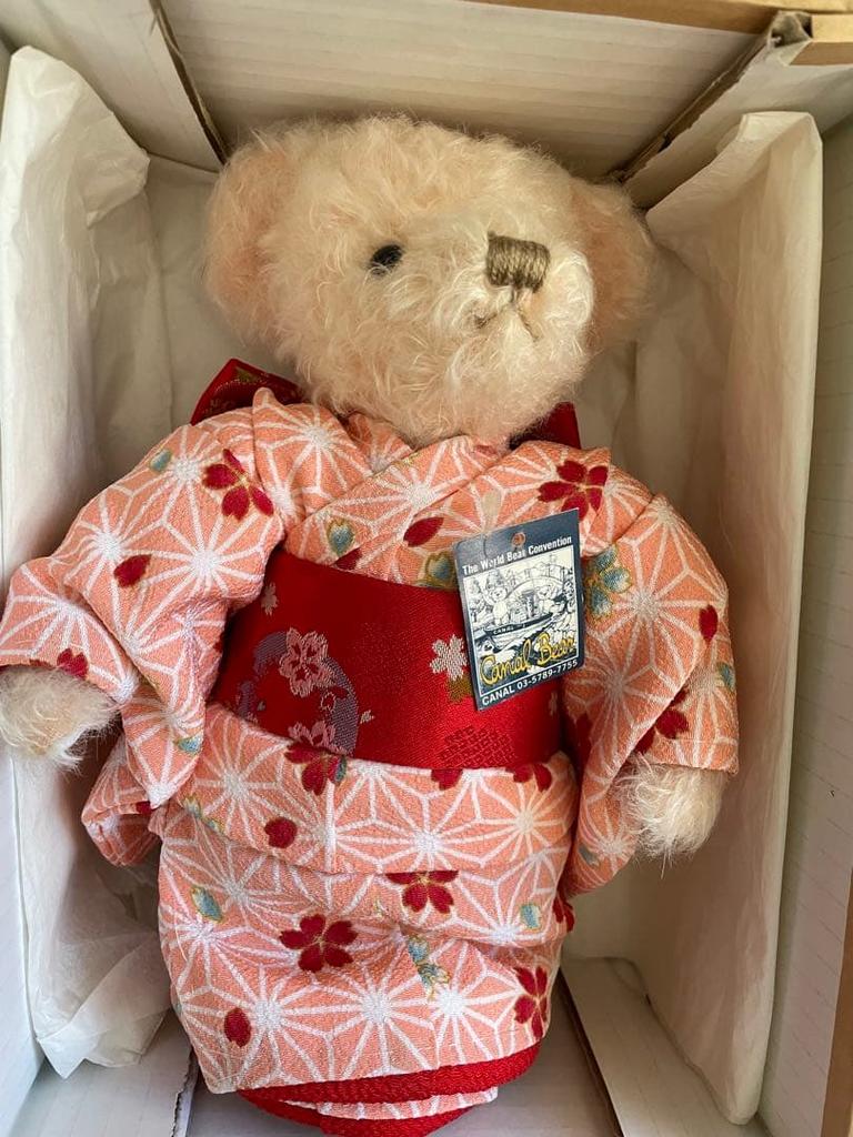 [USED] Merry thought Teddy Bear Pink Champagne