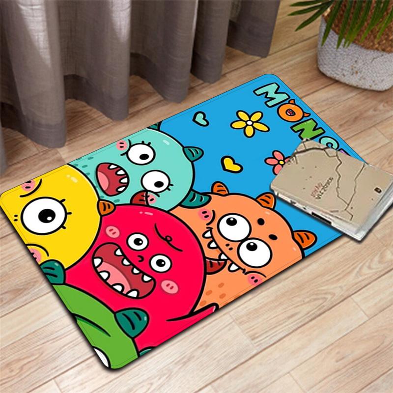 Cartoon Monsters Rug Floor Mat for Living Room or Bedroom Soft and Comfortable Carpet a Gift for Birthday and Holiday.SFF0917550