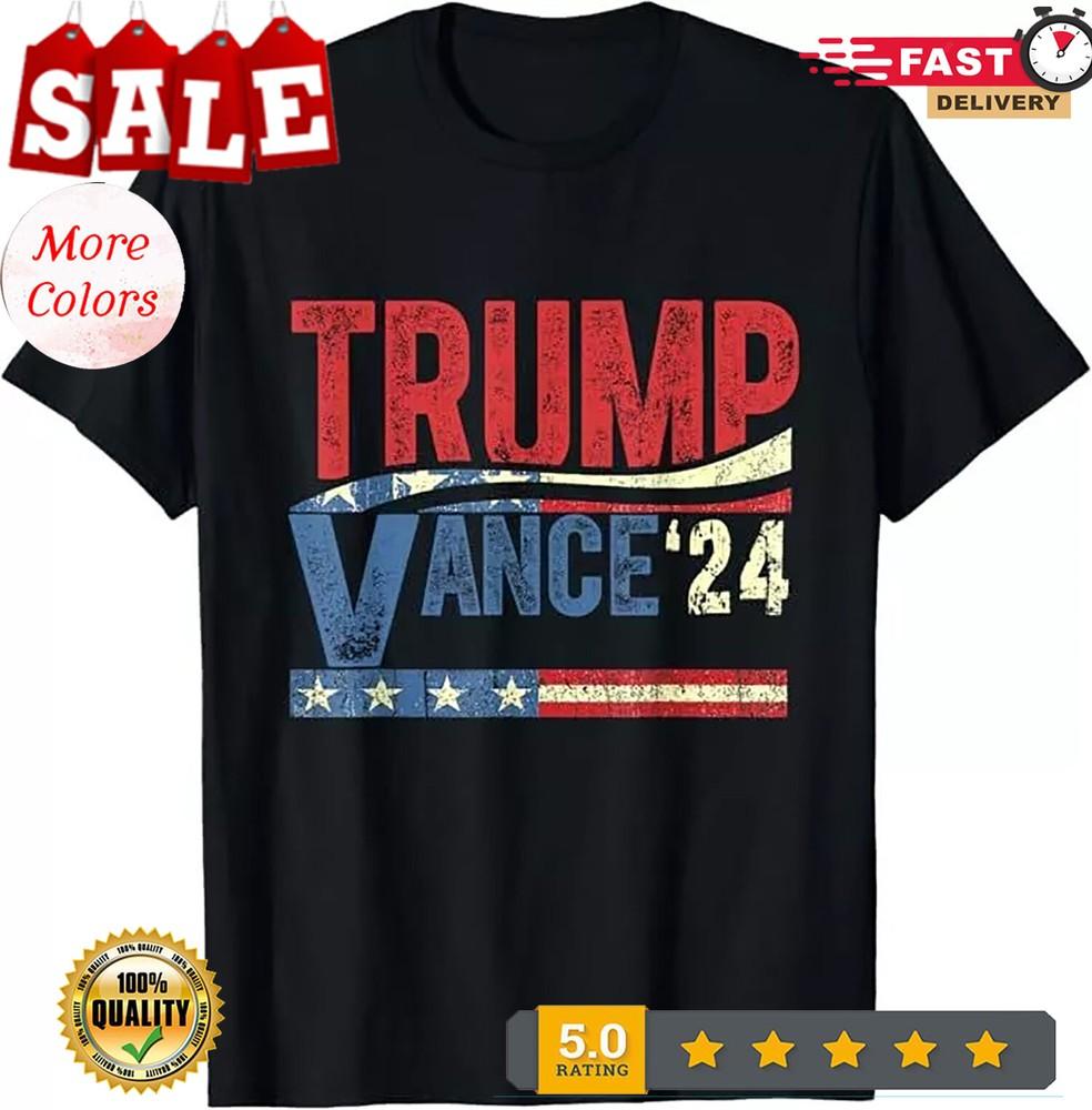 2025JD Vance For President T-Shirt Size S-5XL Unisex T-Shirt XXL 1950₽