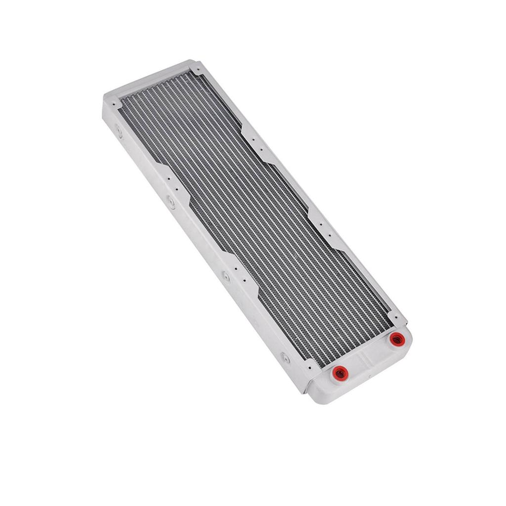 Aluminum Heat Sink Computer Water Cooling Liquid Heat Exchanger White (240mm)