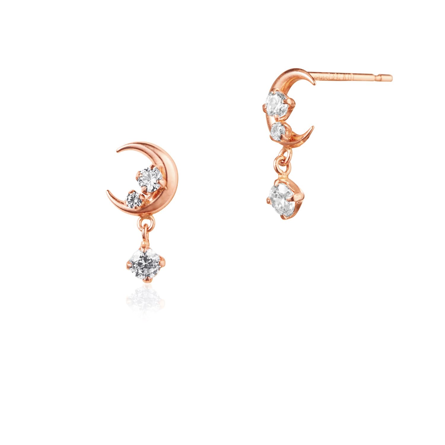 

K10 pink gold earrings 151646153113 canal4℃ (Canal 4℃) (PG)