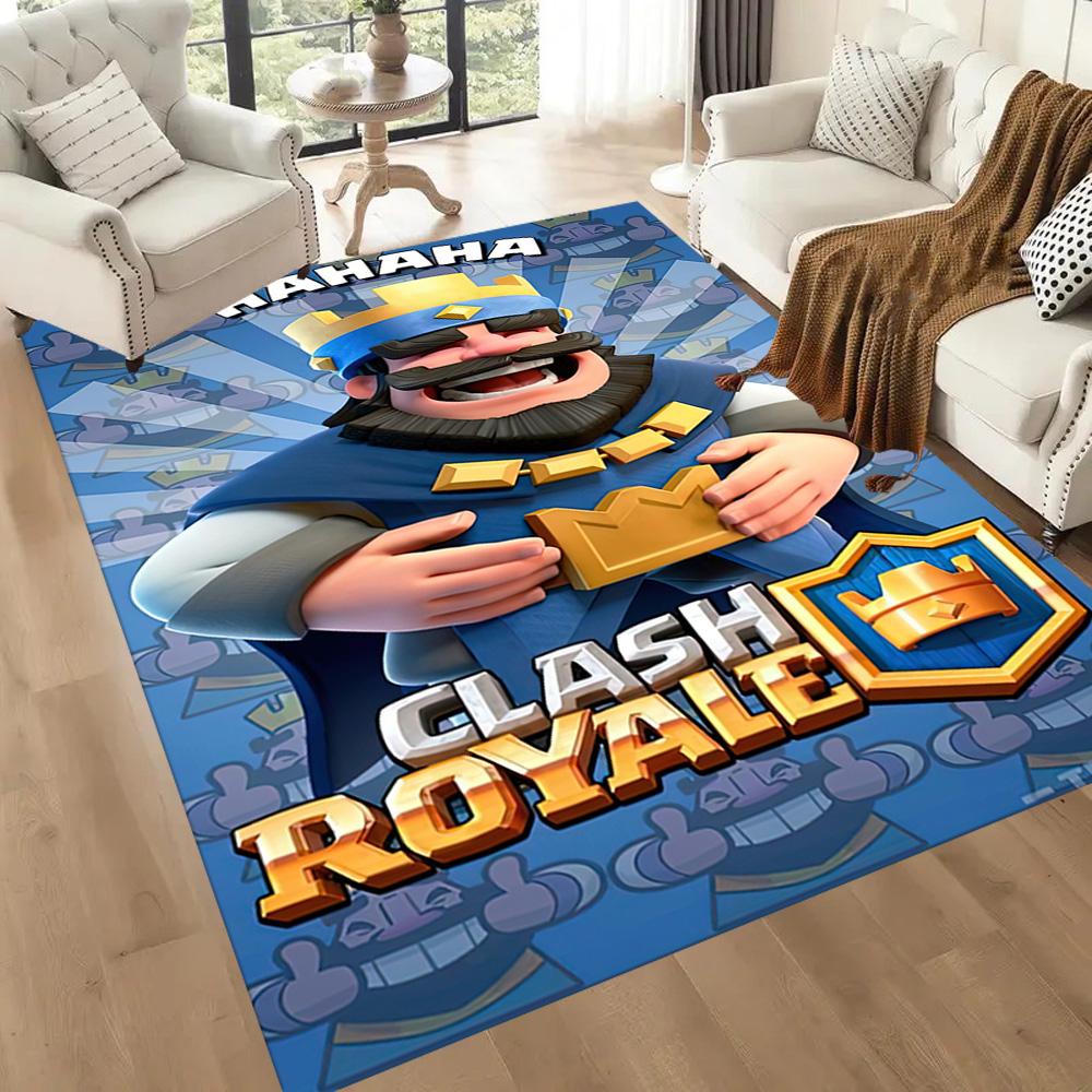 Clash Royale Square rugs are a great choice for living rooms, bedrooms, home décor, and as gifts.