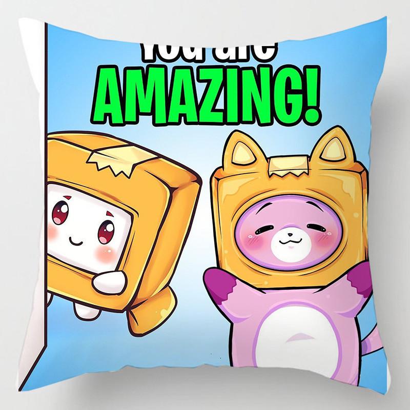 

Lankybox Decorative Pillow Case Soft Cushion Cover For Stylish Home Decor 16