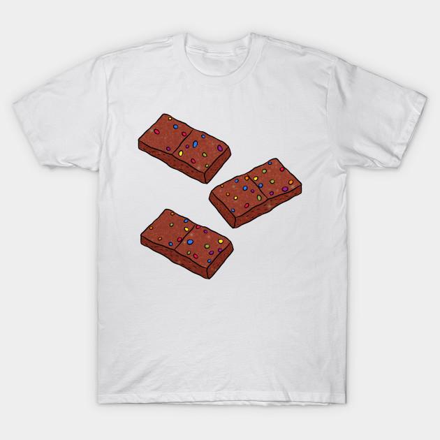 

Men Black Print T-shirt Brownies No-Cut Transfer Paper Print Cotton Tshirt 3XL білий