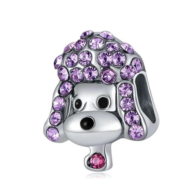 1Pcs Neue Lila Nette Gläser Lippenstift Anhänger Geeignet für Original Mode Armband Halskette Zubehör Frauen DIY Schmuck Machen