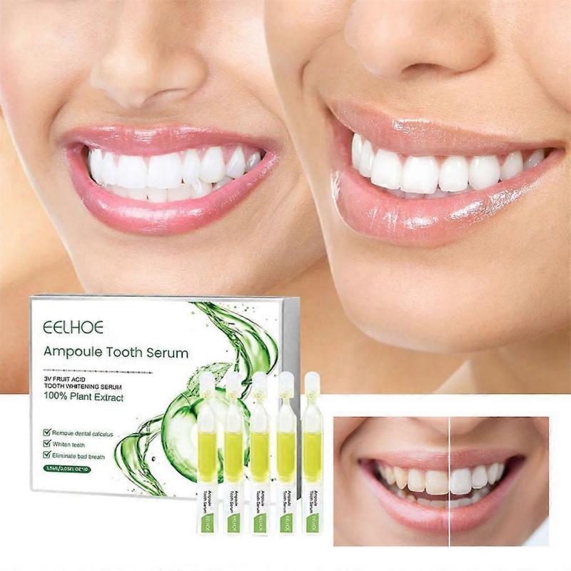 2 Box Fruit Acid Ampoule Toothpaste Tooth Serum Ampoule Essence Toothpaste Fruit Acid Teeth Whitening Essence Tooth Care Essence