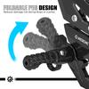 2020-2024 For KTM 1290 Super Duke R /EVO 1390 Super Duke R 2024-2025 Adjustable Rearset Foot Peg Footrest Kit