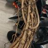 12 Inch Halloween Decorations Wreath with Pumpkin Dead Branches Front Door Wreath Outdoor Window Wreath Decor