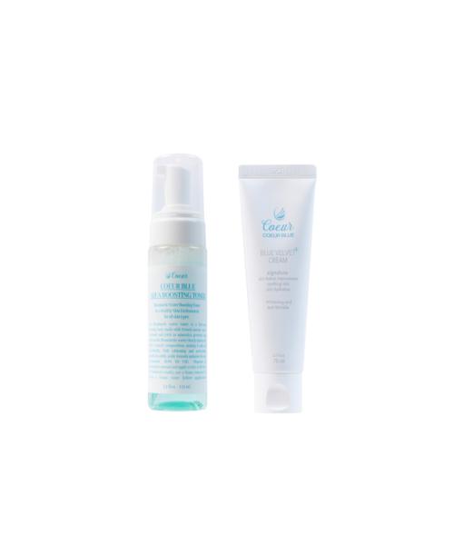 Cour Bleu Aqua Boosting Toner + Velvet Cream