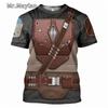 Darth Vader Theme 3D Print Sports Quick-dry Breathable T-shirt Men Cosplay Street Casual Fashion Short Sleeve Clothes Top Summer