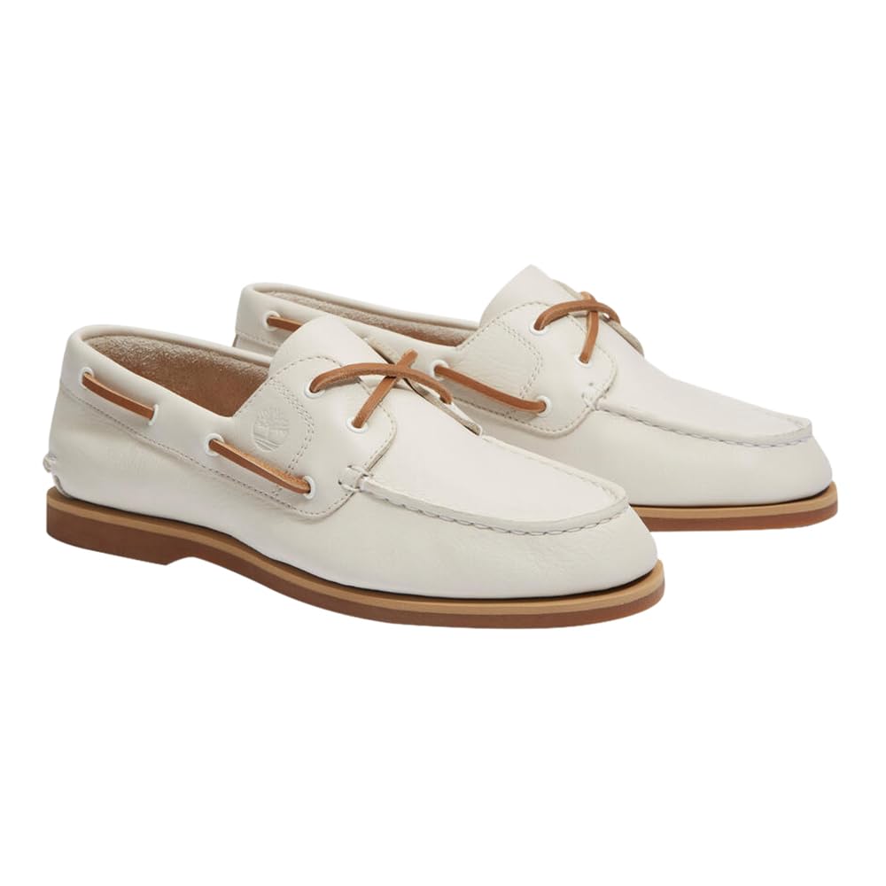 Женские туфли Timberland Classic Leather Boat Natural Full Size TB0A2Q9XETD1 зернистая кожа размер 55225 см 19400₽