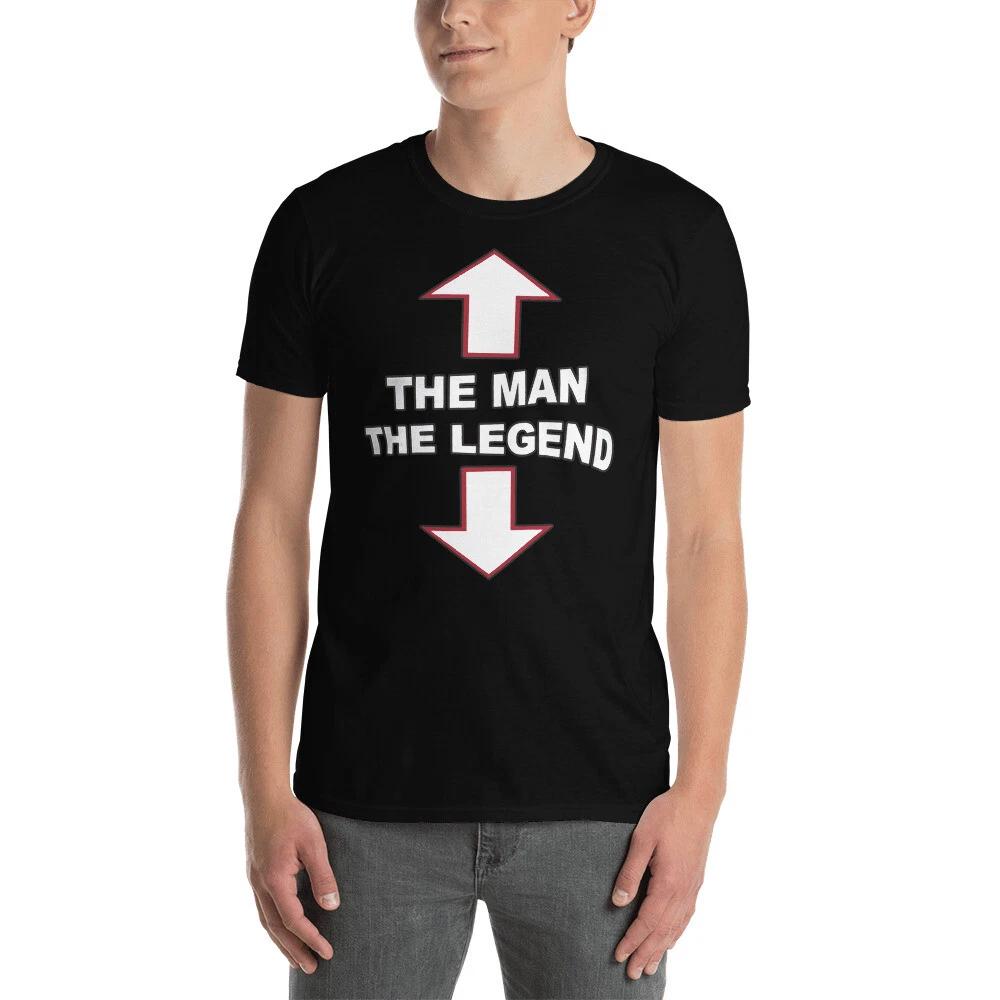THE MAN the LEGEND funny trendy graphic Short-Sleeve Unisex T-Shirt M
