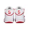Anta Slip Resistant Abrasion Resistant Mid top Skateboard Shoes Men's White Red 112238010A-1