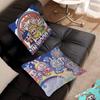 Cartoon L-Labubu Pillow Anime Pillow Sofa Bed Head Pillow Cover Cushion Cover 45X45 Cm Fashion