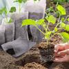 Degradable Plant Grow Bag Seed Nursery Bags Non-Woven Pouch Flower Fruit Vegetable Sapling Seedling Bags Pots Gardening Tools