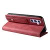 For Samsung Galaxy S24+ Magnetic Case PU Leather Card Slots Phone Cover