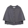 Women's Clothing Wholesale Autumn New Style Street Fashion Cape Design Knitted Jacket