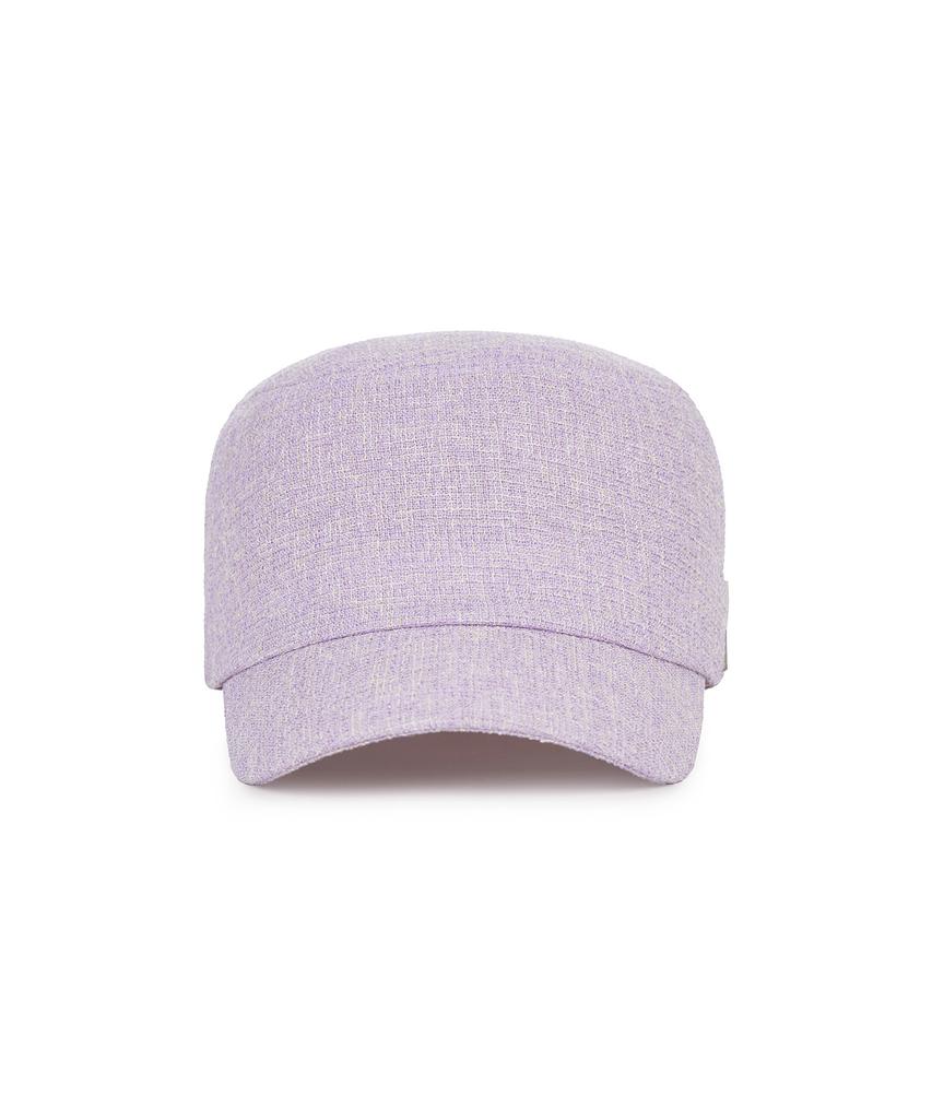 Bajal Epoxy Stud Bellboy Cap Purple