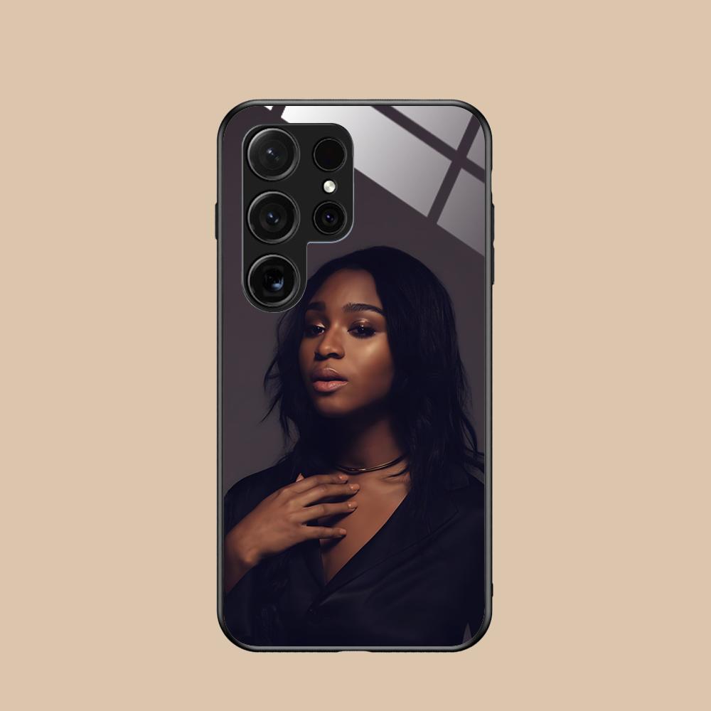 Normani Kordei Glass Mobile Phone Case for Samsung Galaxy S26 S25 S24 S23 S22 S21 S20 Note20 Plus FE Ultra Colorful Cover